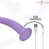 Intense - Eddie Vibrateur 17,5 Cm 10 Vibrations Violet Télécommande
